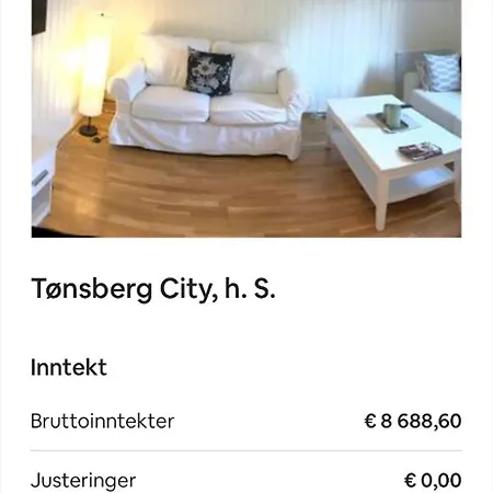 Lägenhet Supersentral Og Koselig Leilighet! Tønsberg